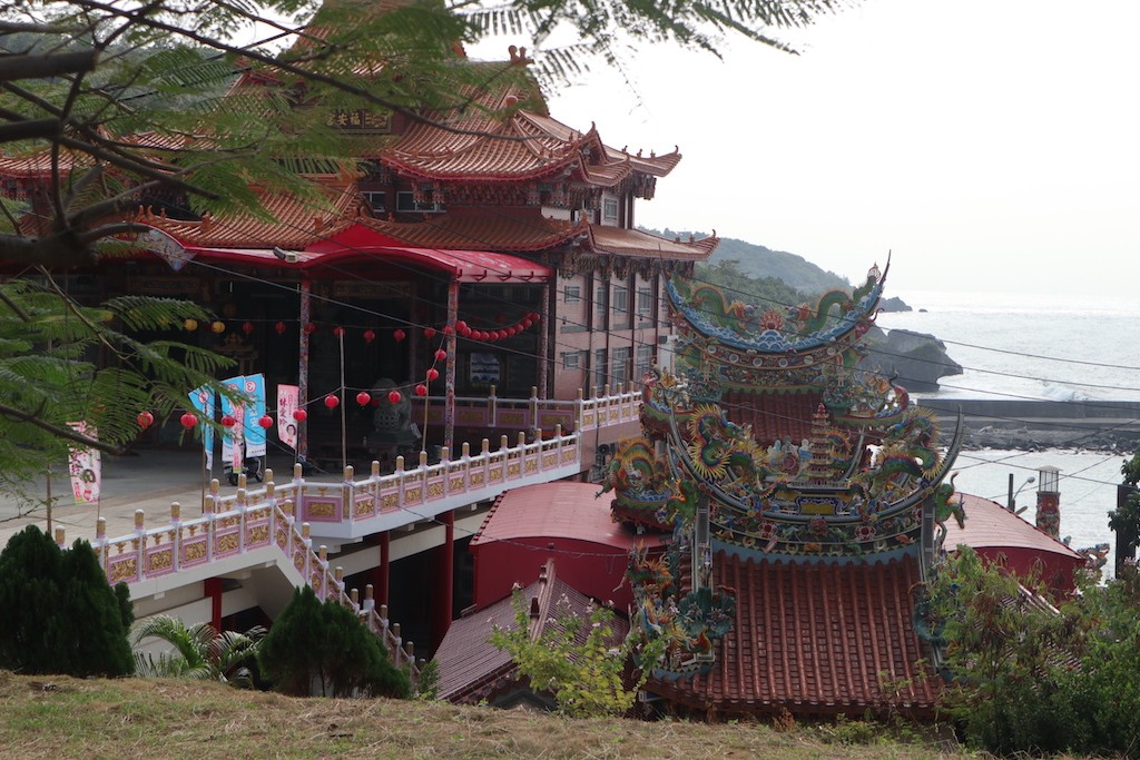 Tempel auf Lambai Island, eine vorgelagerte Insel von Taiwan