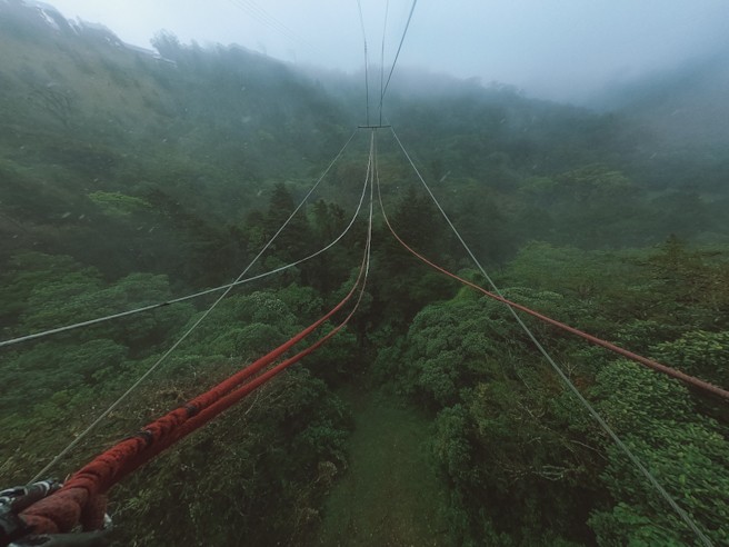 Ziplining im Monteverde Nationalpark
