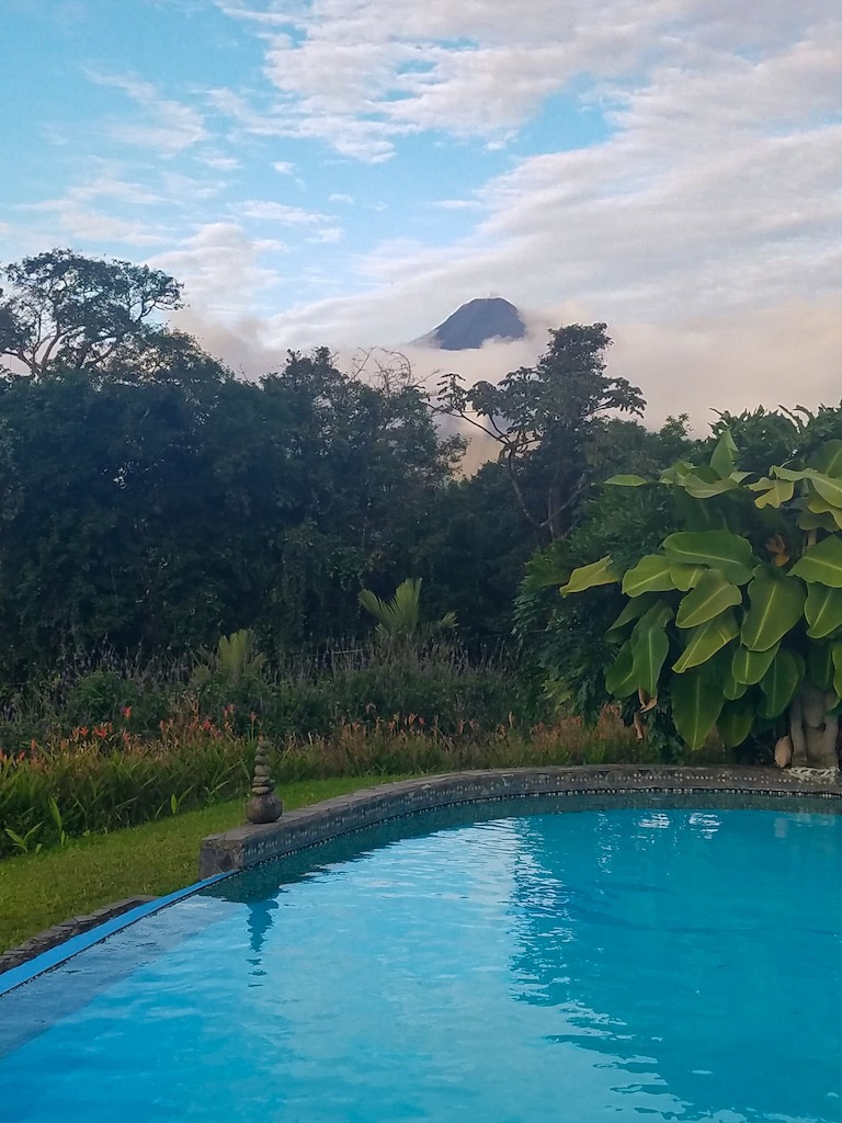 Costa Rica Kosten: Tips für Unterkünfte. Nepenthe B&B in La Fortuna