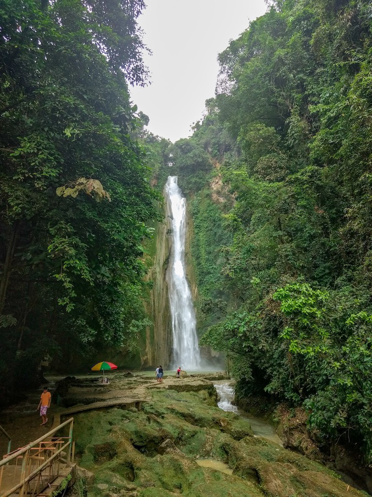 Mantayupan Wasserfall auf Cebu