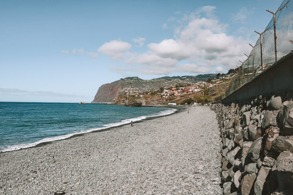 Praia Formosa, Strand in Funchal auf Madeira