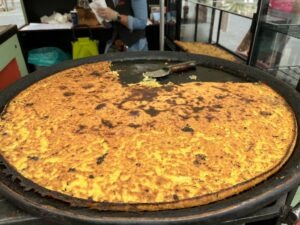 Socca - Spezialität in Nizza