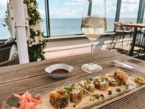 Sushi im Roof Restaurant