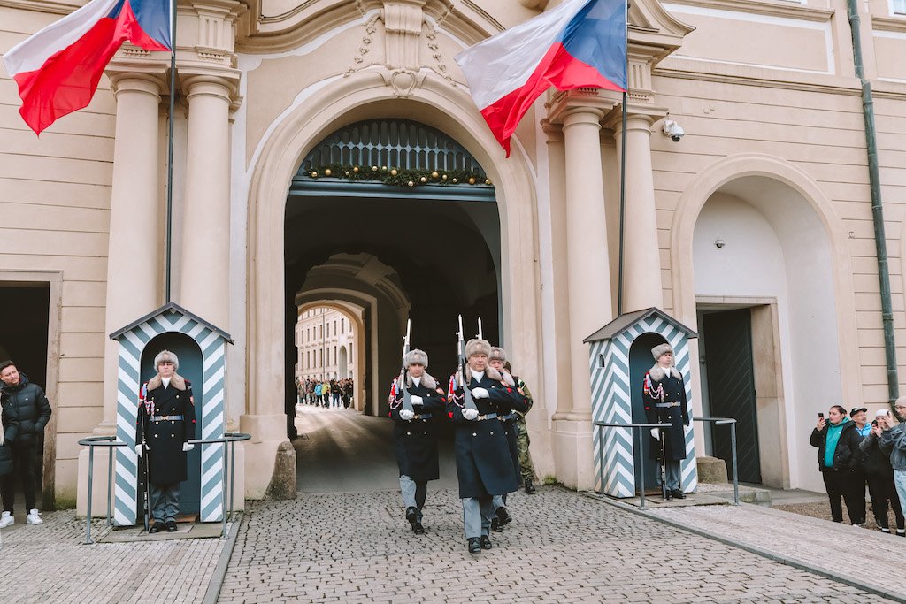 Wacheablösung Prager Burg