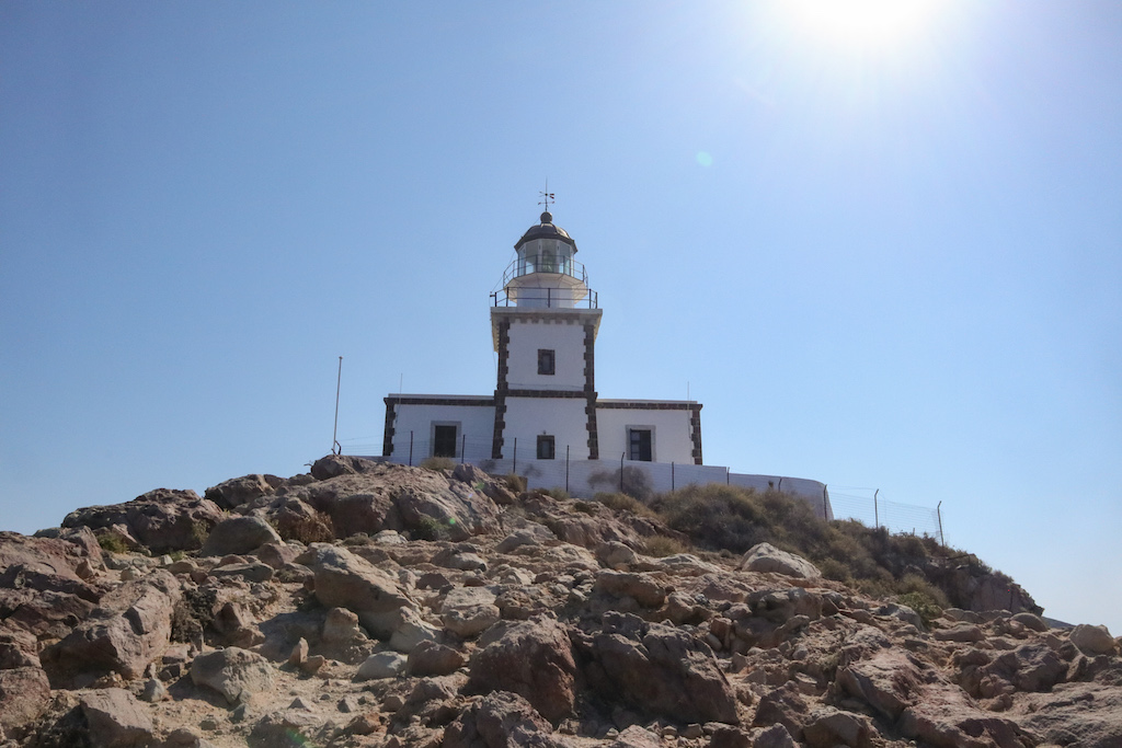 Lighthouse im Süden von Santorini
