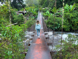 Wanderweg zu den Las Tres Cascadas in Boquete, Panama