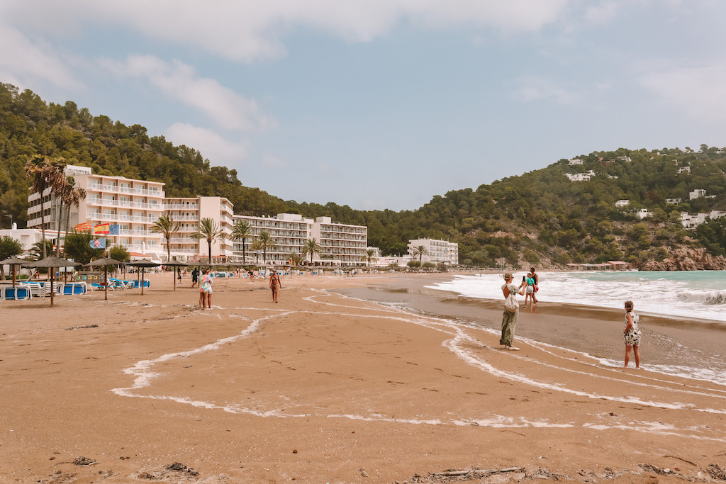 Cala Sant Vicent, Strand im Norden von Ibiza