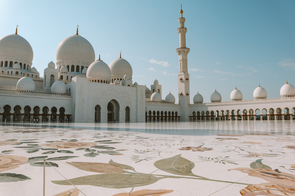Top Sehenswürdigkeit in Abu Dhabi: Sheik Zayed Grand Mosque
