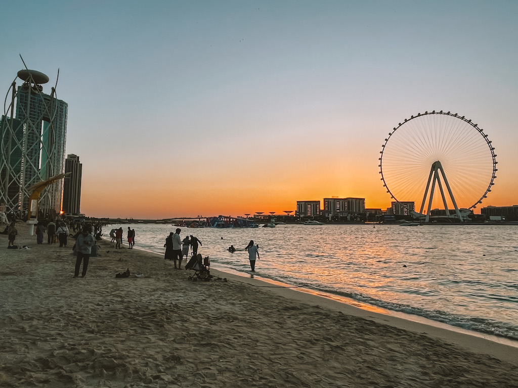 JBR Jumeirah Beach, beliebter Strand in Dubai