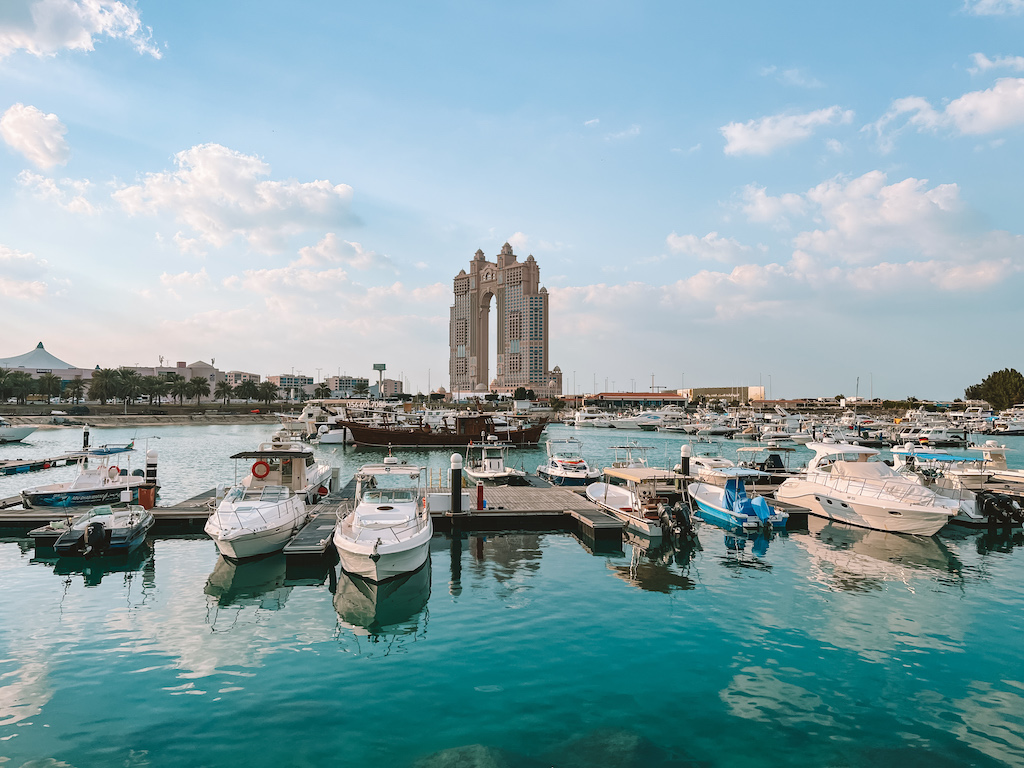 Aussichtspunkt Marina in Abu Dhabi